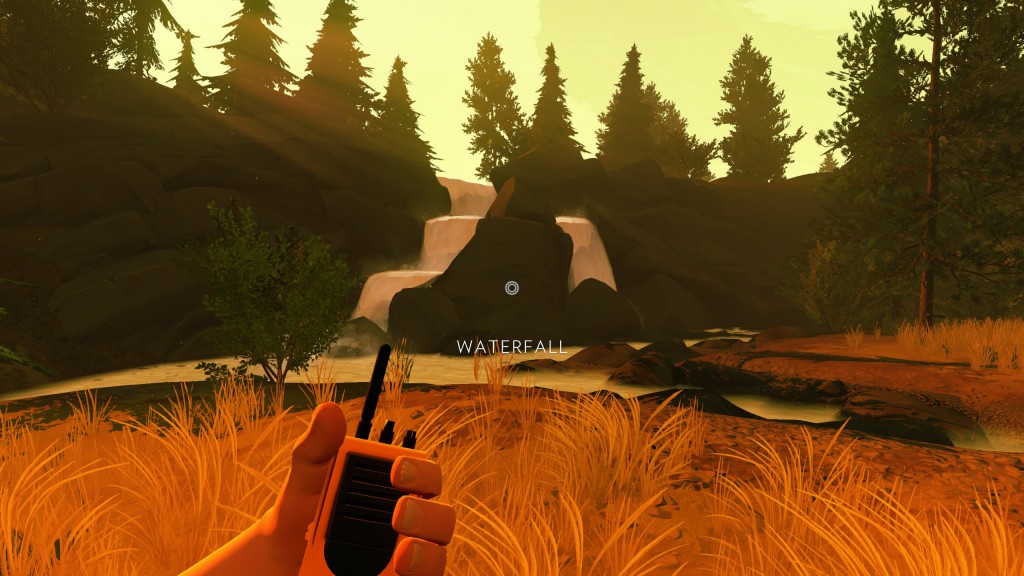 Your radio is the only point of interaction in the whole game.