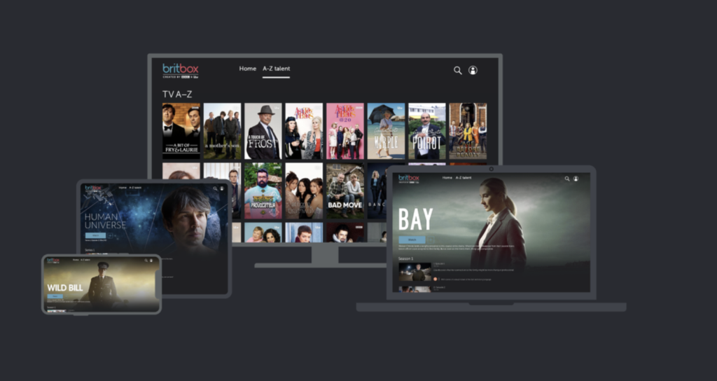 britbox homepage 2
