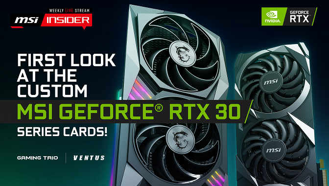 msi 30 series cards