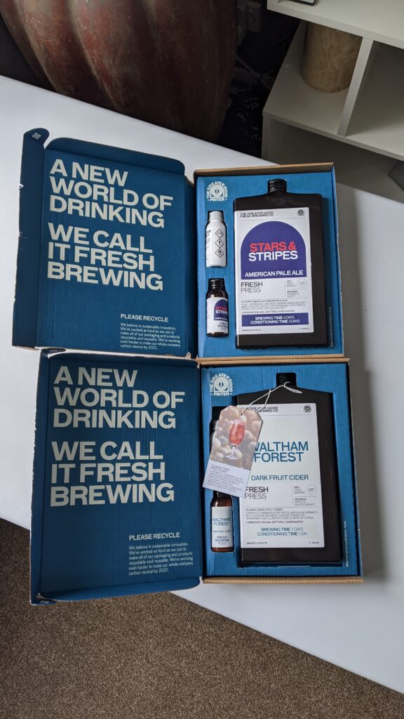 pinter brewing kit